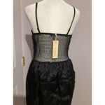 Lucy Paris Black Lace Mini Sleeveless Cocktail Dress Size Small Photo 4