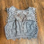 Victoria's Secret  dusty blue lacy bra top Photo 0