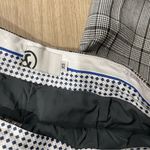 Women grey formal plaid pants XS Size 26 Photo 1