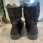 Arizona Jeans Women's Block Heel Arizona Combat Boots Size 7.5M Photo 3