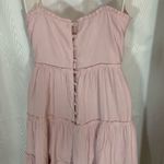 Storia  Mini Dress Baby Pink Size Small Tiered Sweet Photo 2