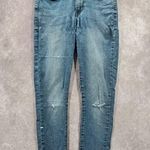063. S.O.N.G Perfect High Rise Skinny Ankle Grazer Blue Denim Jeans 3/26 Size undefined Photo 0