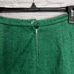 Vintage Bobbie Brooks Wool Tweed Skirt Christmas Green Size S Pencil Midi Photo 2