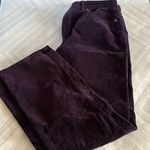 Gloria Vanderbilt  Women’s Purple Corduroy Pants Photo 0