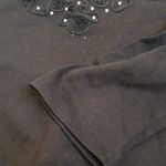 Allison Daley FINAL MARKDOWN  long sleeved embellished tee small Photo 1