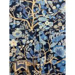 J. McLaughlin  dress blue elephant, floral cruise, summer lightweight Lilly vines Photo 1
