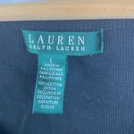 Ralph Lauren  Black Thin Ribbed Cotton Tank Top L Photo 2