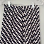 Olive & Oak  maxi skirt navy blue and white Photo 1