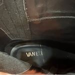 Vaneli Black Leather Ankle Boots Block Heel Minimalist Chic Streetwear 9.5W Size 9.5 Photo 6