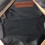 Ralph Lauren Black Leather Diamond Quilted Doctors Boston Duffle Bag Photo 5