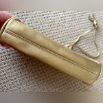 Etienne Aigner Leather Crossbody in Metallic Gold Photo 6
