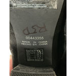 Forever 21 Womans Black Faux Suede Quarter Zip Otk Boots 7.5 Block Heel Photo 6