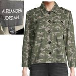 ALEXANDER JORDAN Women's Utility Jacket Size L Green Size L Photo 1