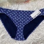 Nine West New Women’s Low Rise Scoop Bikini Swimwear Bottoms Diamond Tile Print Photo 0