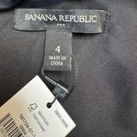 Banana Republic  Asymmetrical One Shoulder Flounce Maxi Dress Black 4 NEW $140 Photo 5