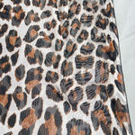 Jordan Taylor Oversized Mesh Leopard Print V-Neck Kaftan Tunic Top Size Medium Photo 9