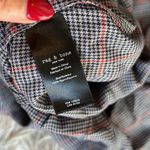 Rag and Bone  Grey Plaid Quiet Luxury Midi Skirt Photo 9