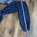 SheIn Front Tie Polka Dot Off-The-Shoulder Crop Top Photo 12