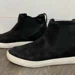Vince  Nira Black Chelsea High Top Slip On Sneakers Women’s Size 9 Photo 2