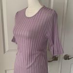 Vince Ribbed Elbow Sleeve Crew Neck Top Photo 10