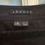 Theory  Classic Minimalist Puff Sleeve Modern Contemporary Black Dress Size 4 S Photo 4