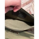 Like Dreams Olive Green Nylon Crossbody Bag Set Gold Tone Hardware Handbag Purse Photo 2