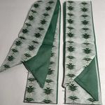 Two Floral Thin Purse Scarves / Hair Bands / Scarves Photo 2