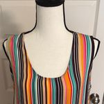W5 Colorful Striped Sleeveless Tank Top Photo 1