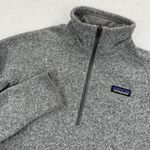 Patagonia Better Sweater Gray Pullover Small RCP Advisors Logo Quarter Zip Photo 3