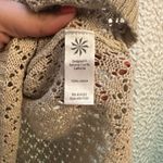 Athleta  Tan Ribbed Fitted Tank Top Size M Photo 2