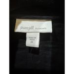 J.Jill $159 PURE JILL Seersucker Jacket Plus 2X Open Quilted Embroidered Lagenlook Boho Photo 5