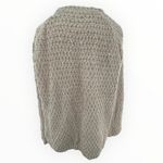 POL  Chunky Knit Cream Open Front Popcorn Cardigan Patch Pockets Cottage L NWOT Photo 6