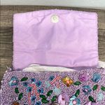 Made In India | Butterfly Beaded Clutch/Crossbody Purple Photo 5