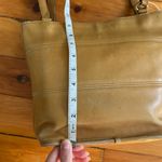 Coach  Tribeca Shopper Bag Camel Leather Tote vintage 90s bucket Photo 9