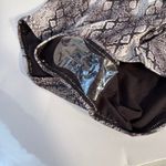 Rachel Roy One Piece Swimsuit Snake Print Halter Neck Women's Size S Black Photo 4