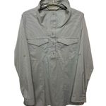 Mountain Hardwear  High Neck Long Sleeve Top Performance Half Button Down Size M Photo 1