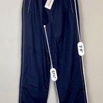North End Women’s Casual Lined Windbreaker Pants Blue Grey Luster Size Large NWT Photo 5