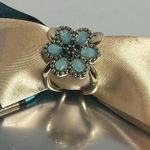 Floral Scarf Ring Photo 0