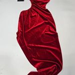 Norma Kamali  One Shoulder Sunburst Gown in Tango Photo 2