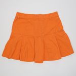 Jordache Vintage Y2K Orange Pleated Mini Skirt Photo 1