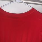 New York and Company long red maxi dress with sleeves, new, never worn. Size M Photo 6