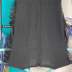 Newbury Kustom Newburyport Custom sm black v neck jumpsuit ruched sides of legs. Lace trim Photo 7