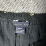 American Eagle  Womens Crop Top Peasant Black Floral Boho‎ Large crochet festival Photo 1