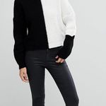 ASOS Missguided Color Block Turtleneck Sweater Photo 0