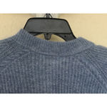 Sézane NWT Sezane Othello Sweater Cardigan Gilet Ice Blue Size XS Baby Alpaca Soft Photo 6