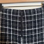 Alice + Olivia  Elana Wool Blend Metallic plaid tweed mini skirt Photo 5