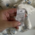 Old Navy NWT white & blue floral baby doll mini dress SZ M Peasant Photo 5