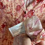 Knox Rose  smocked floral bohemian top Photo 4