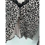 Victoria's Secret  Cardigan Size S Pink Black Cheetah Mean Girls Y2K Preppy Photo 2