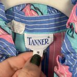 Vintage Tanner striped midi length button top shirt dress Pink Photo 3